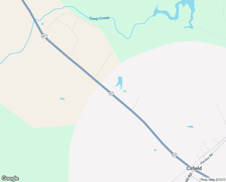 map of restaurants, bars, coffee shops, grocery stores, and more near 315 North Carolina 45 in Cofield