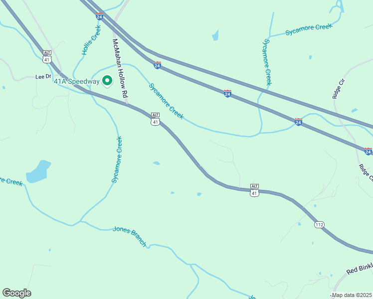 map of restaurants, bars, coffee shops, grocery stores, and more near 5960 U.S. 41 Alternate in Cheatham County