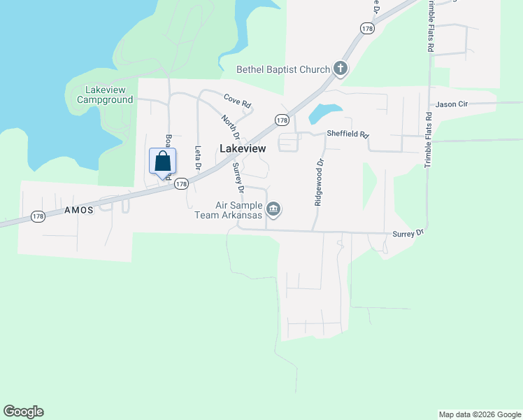map of restaurants, bars, coffee shops, grocery stores, and more near 68 Timberlake Drive in Lakeview