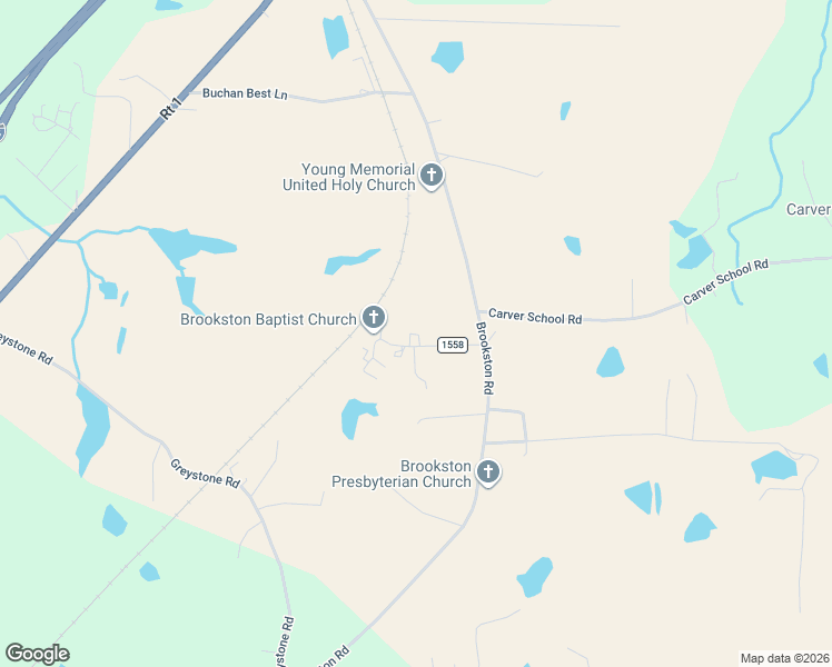 map of restaurants, bars, coffee shops, grocery stores, and more near 148 Baptist Church Road in Henderson