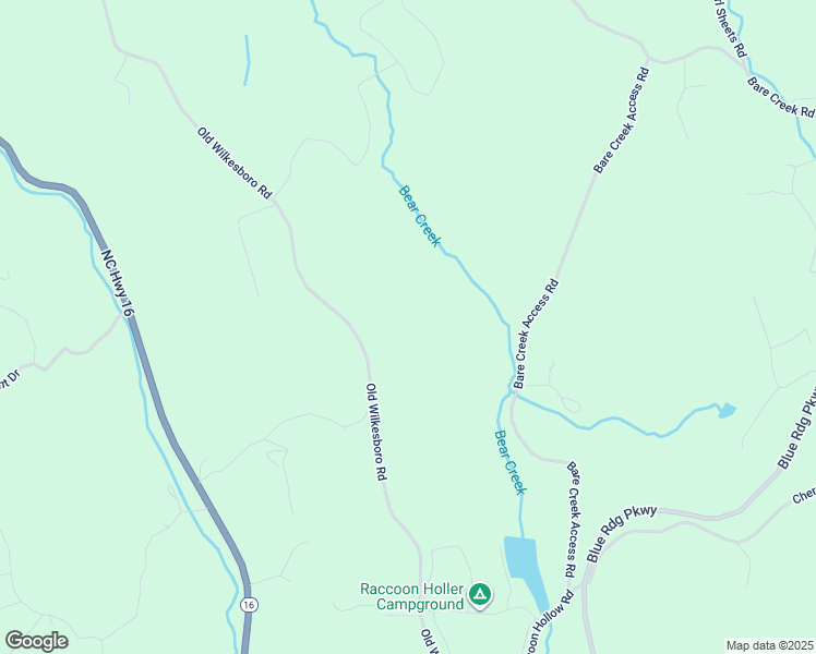 map of restaurants, bars, coffee shops, grocery stores, and more near 1991 Old Wilkesboro Road in Jefferson