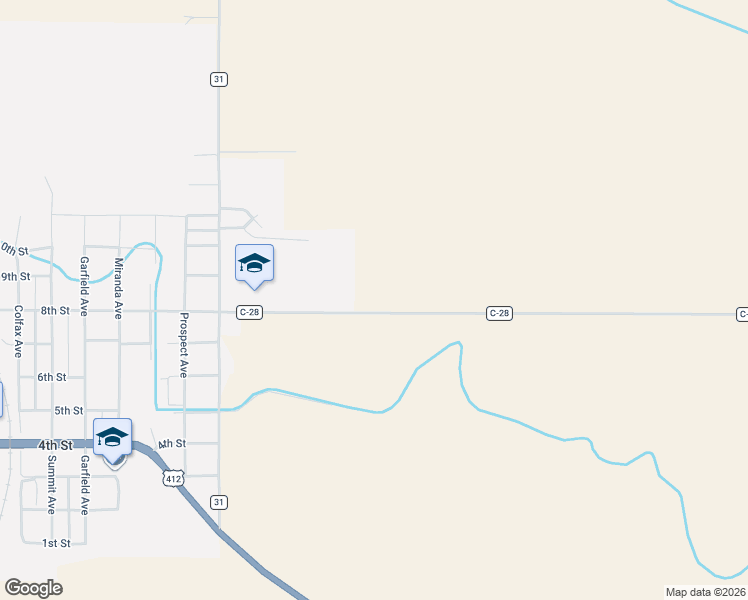 map of restaurants, bars, coffee shops, grocery stores, and more near 1523 Schoolhouse Road in Springer