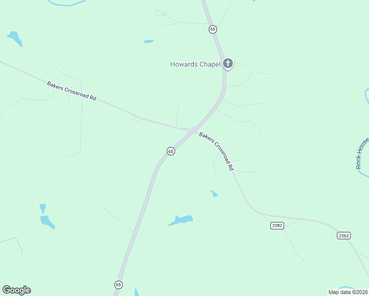 map of restaurants, bars, coffee shops, grocery stores, and more near 3350 North Carolina 65 in Reidsville