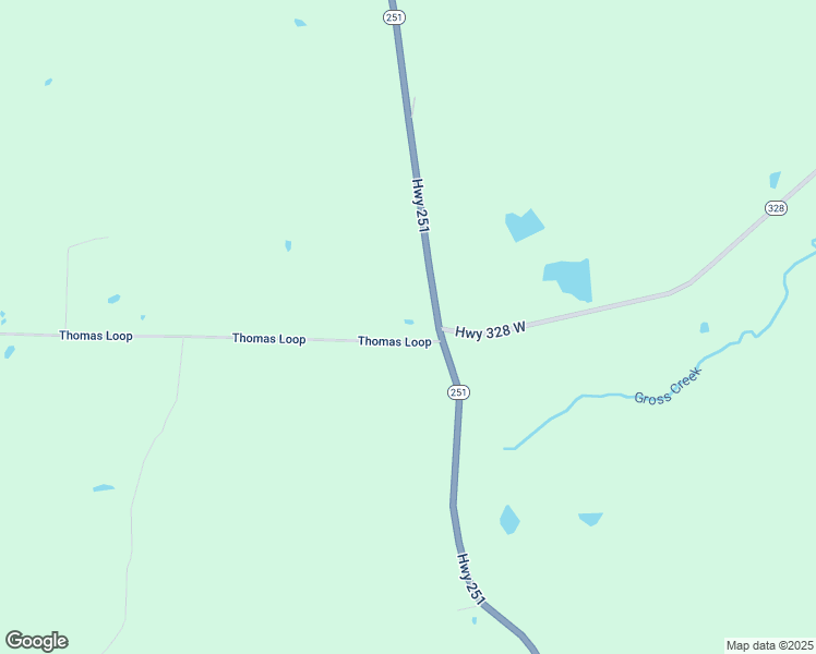 map of restaurants, bars, coffee shops, grocery stores, and more near 1-551 Thomas Loop in Pocahontas