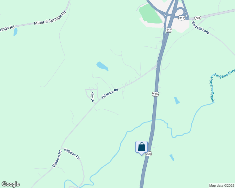 map of restaurants, bars, coffee shops, grocery stores, and more near 281 Ellisboro Road in Madison