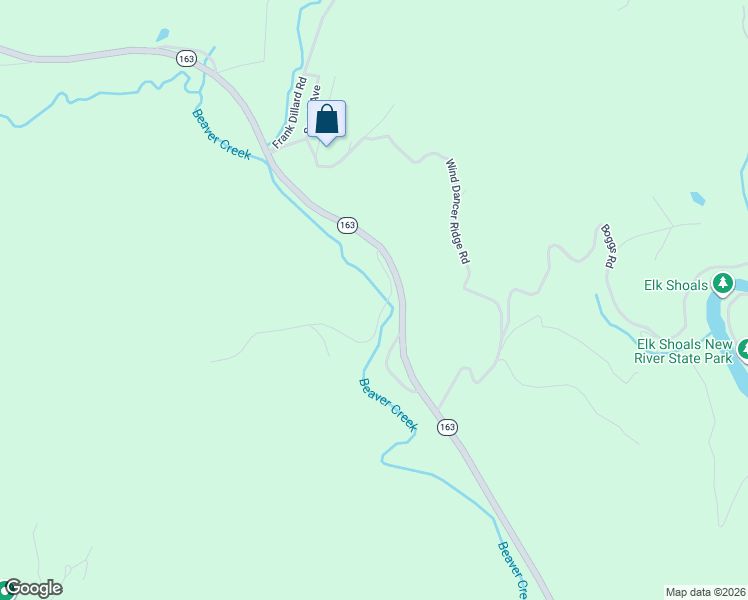 map of restaurants, bars, coffee shops, grocery stores, and more near 225 Mash Stuart Road in West Jefferson