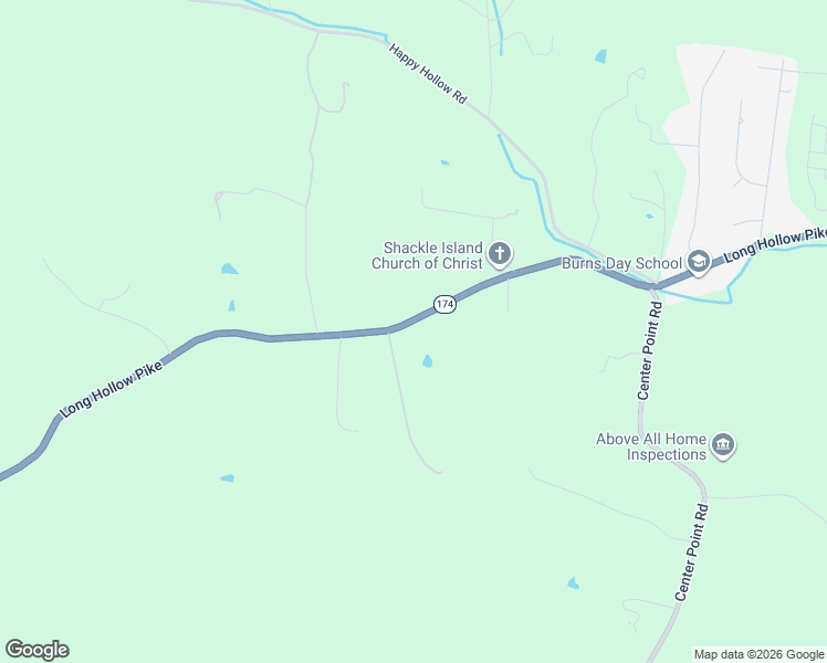 map of restaurants, bars, coffee shops, grocery stores, and more near 3623 Long Hollow Pike in Goodlettsville