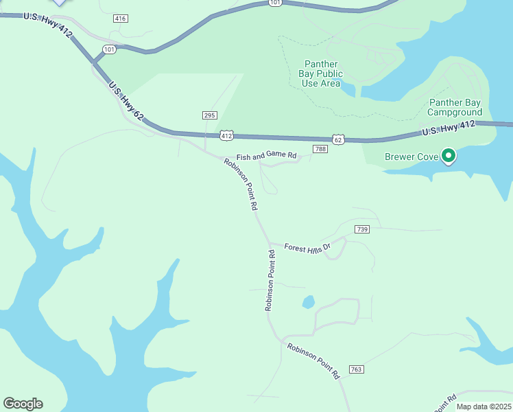 map of restaurants, bars, coffee shops, grocery stores, and more near 904 Robinson Point Road in Mountain Home