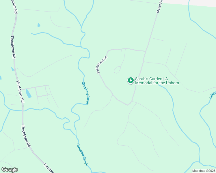 map of restaurants, bars, coffee shops, grocery stores, and more near 235 Falling Leaf Road in Jamestown