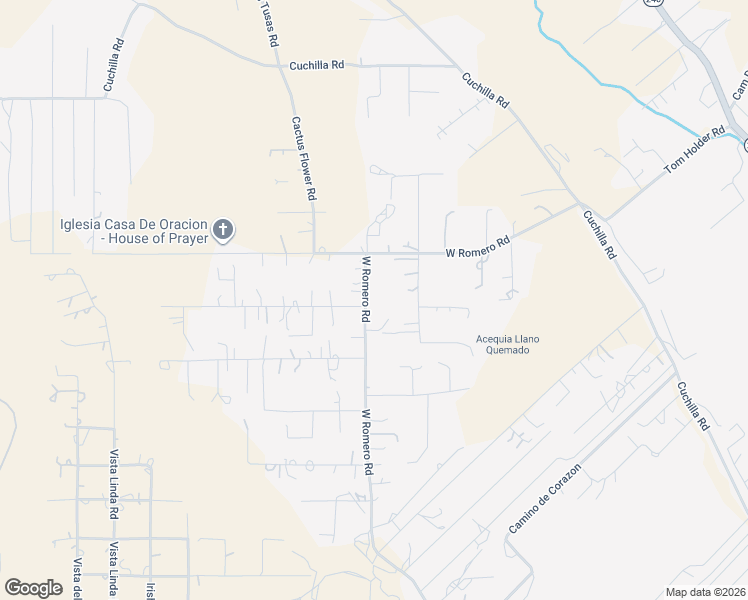 map of restaurants, bars, coffee shops, grocery stores, and more near West Romero Road in Ranchos de Taos