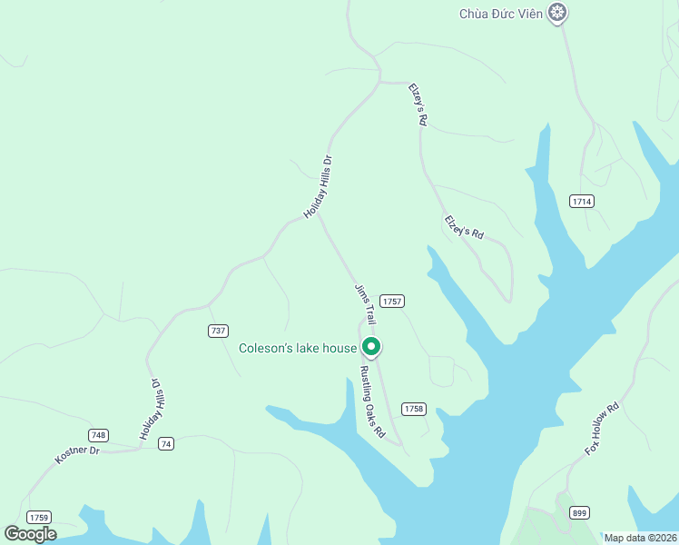 map of restaurants, bars, coffee shops, grocery stores, and more near 10305 Jims Trail in Rogers