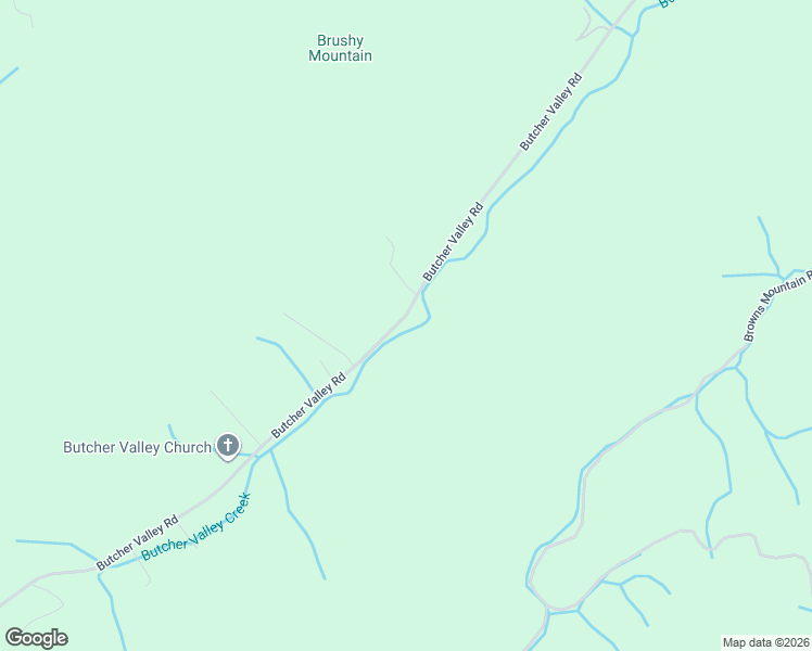 map of restaurants, bars, coffee shops, grocery stores, and more near 616 Butcher Valley Road in Rogersville