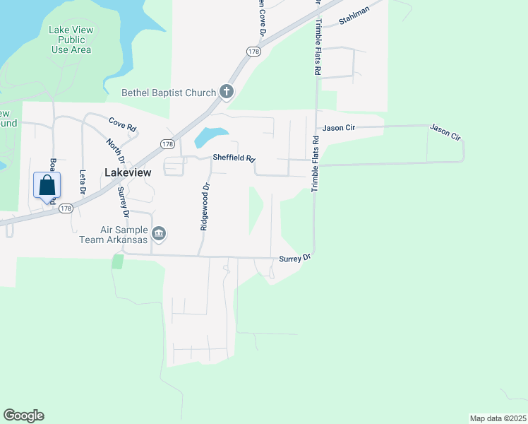 map of restaurants, bars, coffee shops, grocery stores, and more near 218 Sanders Place in Lakeview