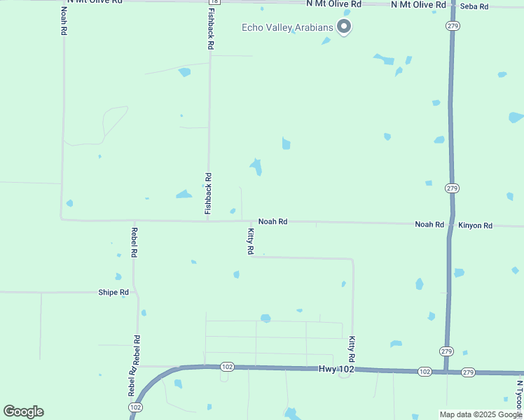 map of restaurants, bars, coffee shops, grocery stores, and more near 13864 Noah Road in Gravette