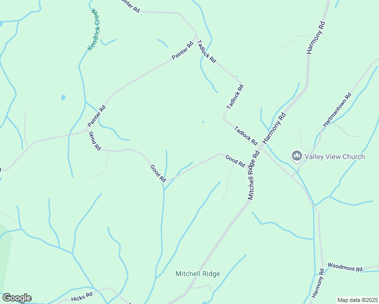 map of restaurants, bars, coffee shops, grocery stores, and more near 154 Good Road in Fall Branch