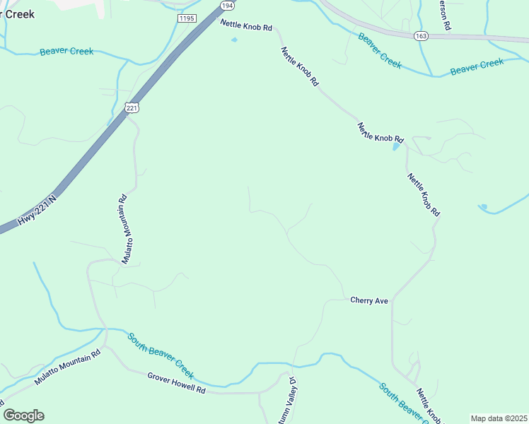 map of restaurants, bars, coffee shops, grocery stores, and more near Spring Hill Trail in Ashe County