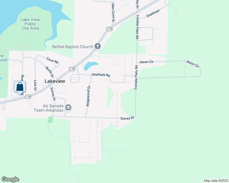 map of restaurants, bars, coffee shops, grocery stores, and more near 218 Sanders Place in Lakeview