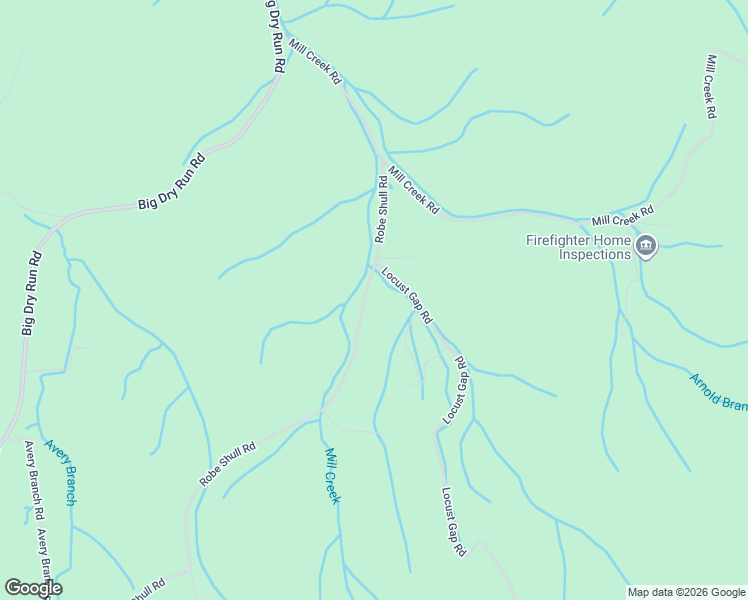 map of restaurants, bars, coffee shops, grocery stores, and more near 363 Robe Shull Rd in Mountain City