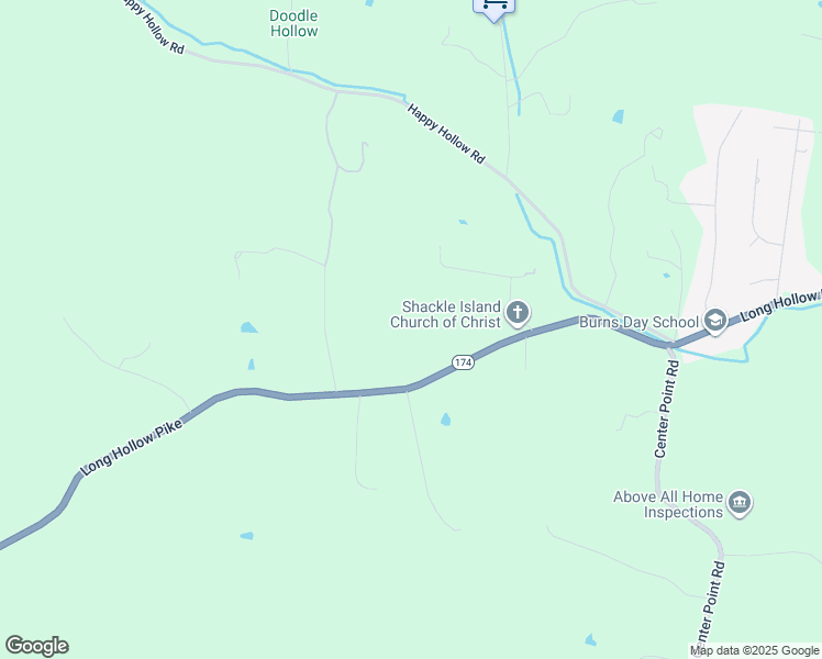 map of restaurants, bars, coffee shops, grocery stores, and more near 3602 Long Hollow Pike in Goodlettsville