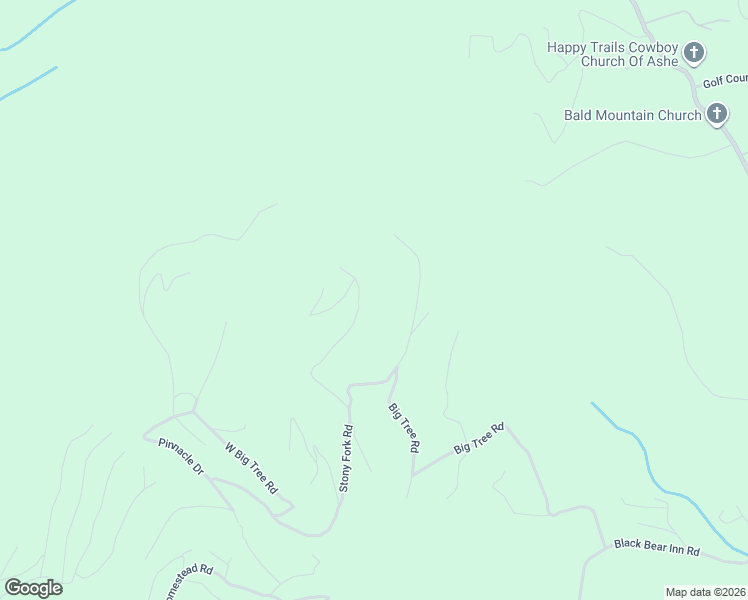 map of restaurants, bars, coffee shops, grocery stores, and more near 660 Little Tree Road in West Jefferson