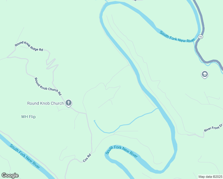 map of restaurants, bars, coffee shops, grocery stores, and more near 2647 Cox Road in West Jefferson