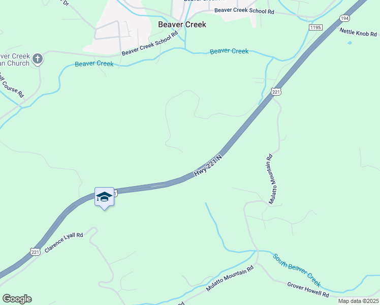 map of restaurants, bars, coffee shops, grocery stores, and more near 599 Inspiration Way in West Jefferson