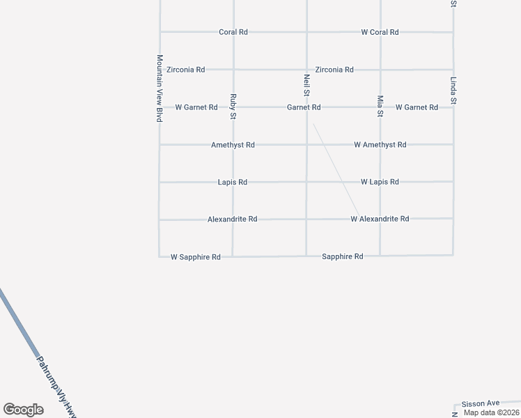 map of restaurants, bars, coffee shops, grocery stores, and more near 1650 Alexandrite Road in Pahrump