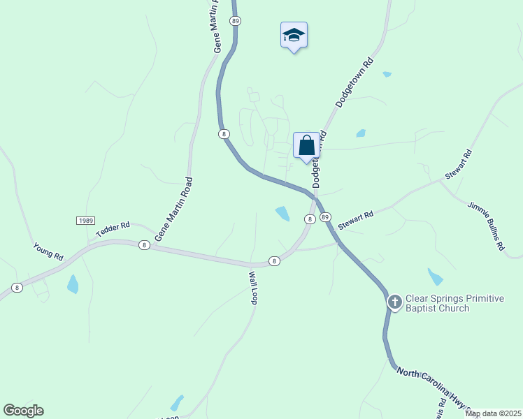 map of restaurants, bars, coffee shops, grocery stores, and more near 1070 Dun Avenue in Walnut Cove