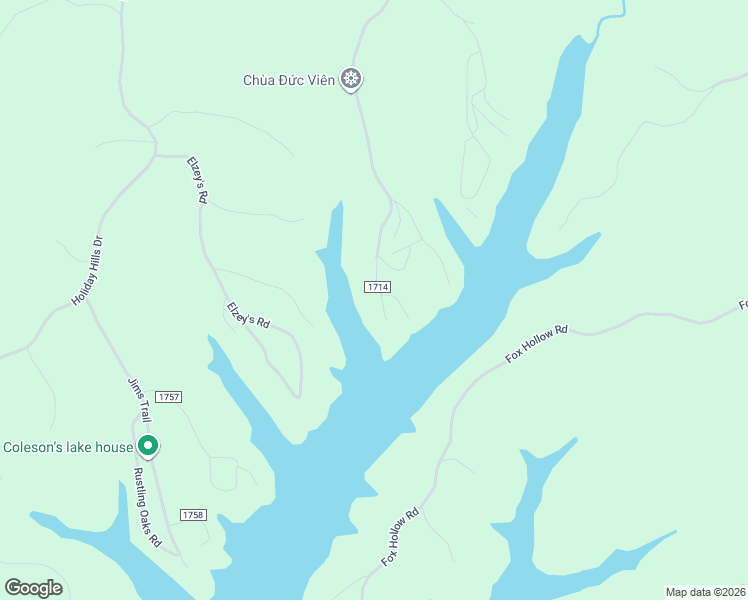 map of restaurants, bars, coffee shops, grocery stores, and more near 10514 Lakeside Drive in Little Flock