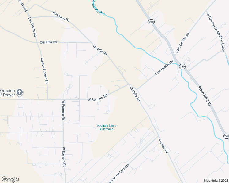 map of restaurants, bars, coffee shops, grocery stores, and more near 150-168 W Romero Rd in Ranchos de Taos