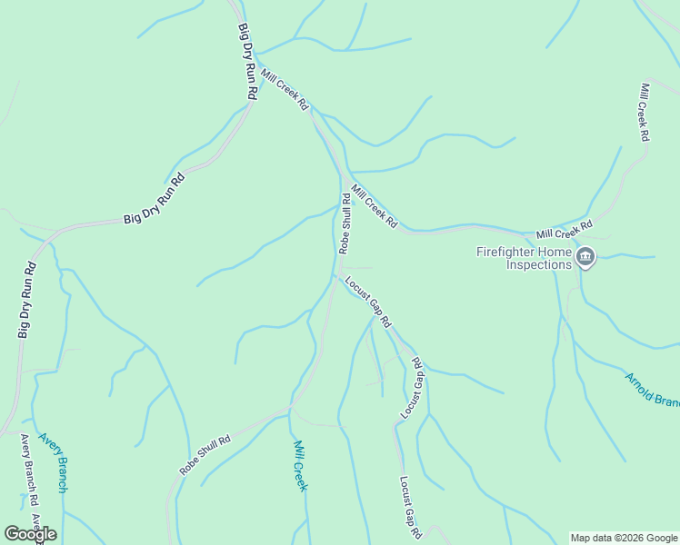 map of restaurants, bars, coffee shops, grocery stores, and more near 363 Robe Shull Road in Mountain City