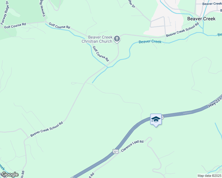 map of restaurants, bars, coffee shops, grocery stores, and more near 2239 Beaver Creek School Road in West Jefferson
