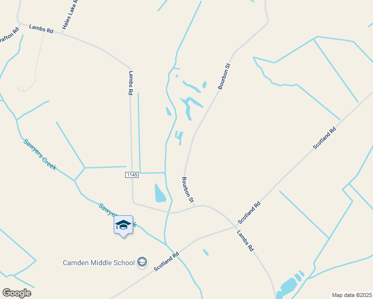 map of restaurants, bars, coffee shops, grocery stores, and more near 127 Bourbon Street in Camden