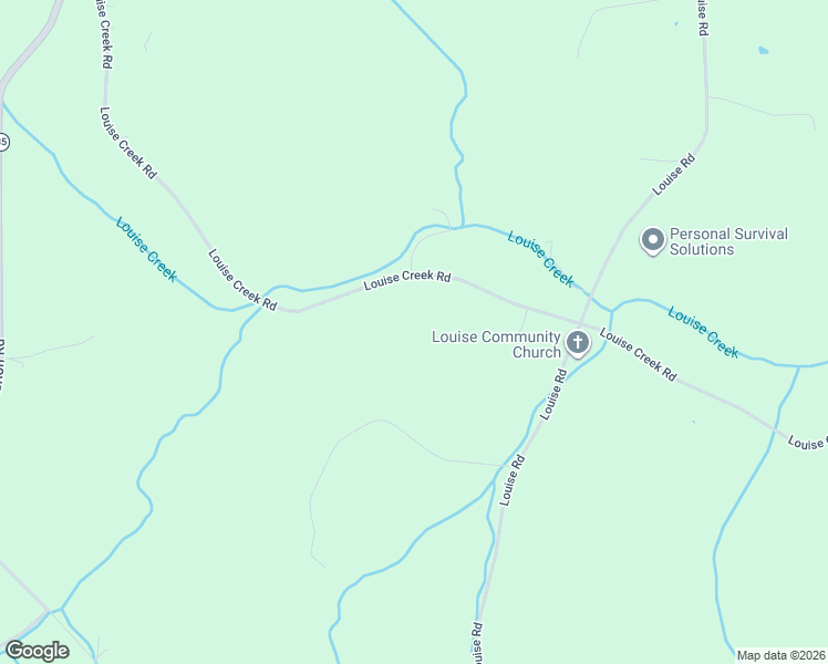 map of restaurants, bars, coffee shops, grocery stores, and more near 4876 Louise Creek Road in Cunningham