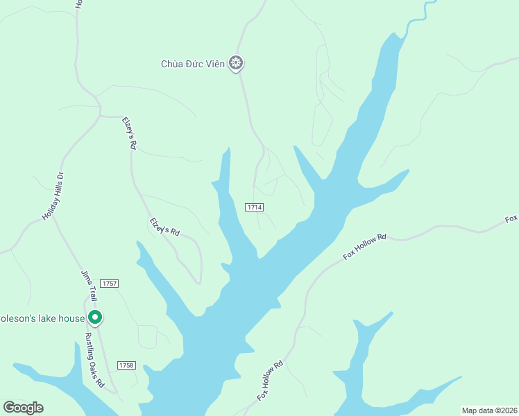 map of restaurants, bars, coffee shops, grocery stores, and more near 10514 Lakeside Drive in Little Flock