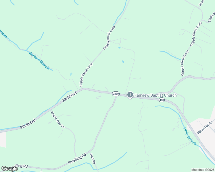 map of restaurants, bars, coffee shops, grocery stores, and more near 649 State Highway 2380 in Watauga