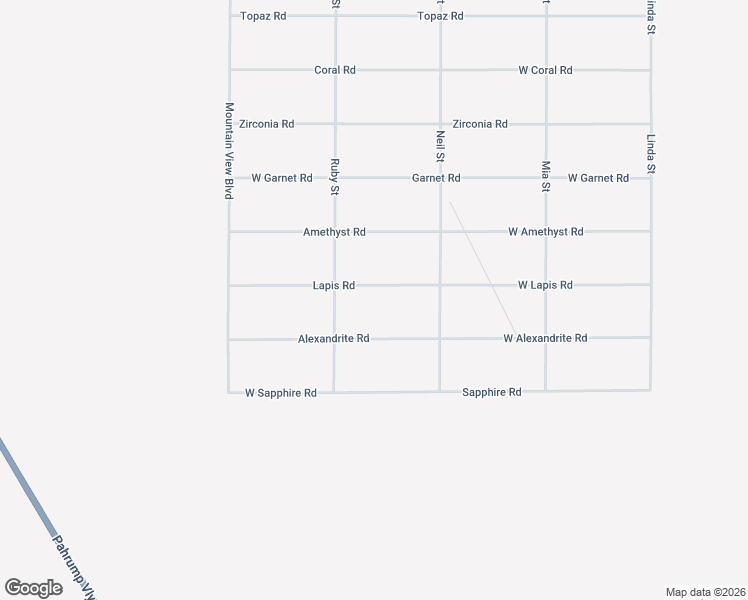 map of restaurants, bars, coffee shops, grocery stores, and more near 1650 Alexandrite Road in Pahrump