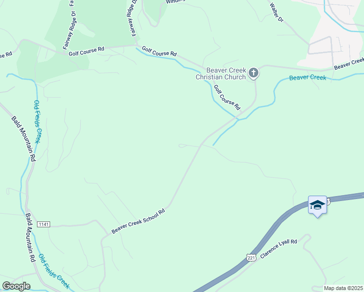 map of restaurants, bars, coffee shops, grocery stores, and more near 2152 Beaver Creek School Road in West Jefferson