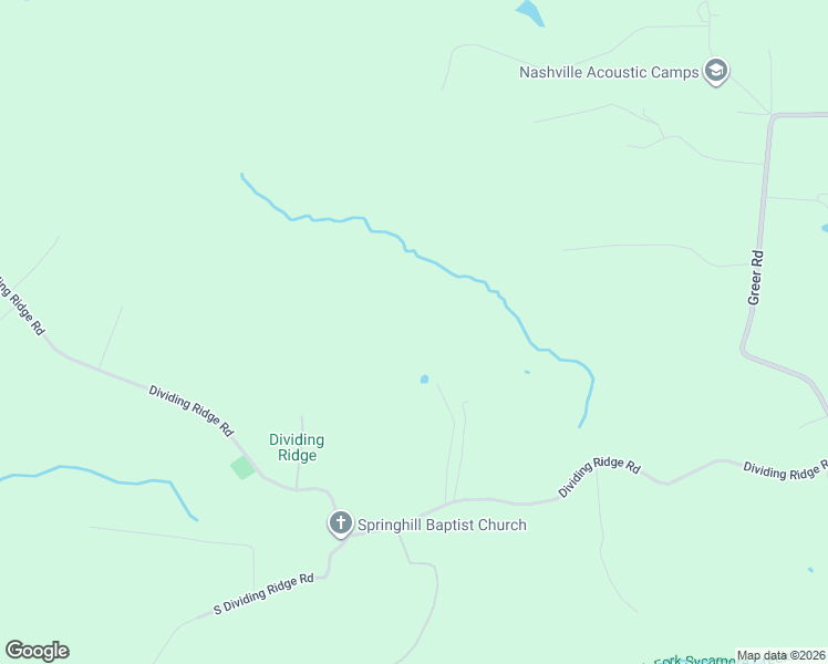 map of restaurants, bars, coffee shops, grocery stores, and more near 1376 Dividing Ridge Road in Goodlettsville
