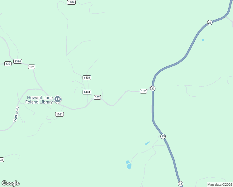 map of restaurants, bars, coffee shops, grocery stores, and more near 330 County Road 102 in Eureka Springs