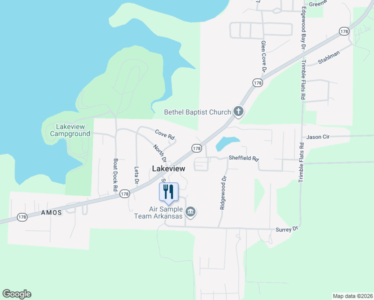 map of restaurants, bars, coffee shops, grocery stores, and more near 17 Breeze Street in Lakeview