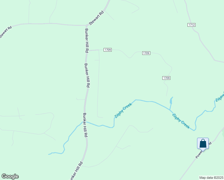 map of restaurants, bars, coffee shops, grocery stores, and more near 1135 Sycamore Lane in Walnut Cove