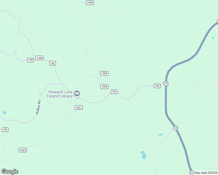 map of restaurants, bars, coffee shops, grocery stores, and more near Rhodes Drive in Eureka Springs