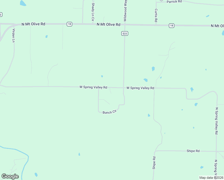 map of restaurants, bars, coffee shops, grocery stores, and more near 15935-15939 West Spring Valley Road in Gravette