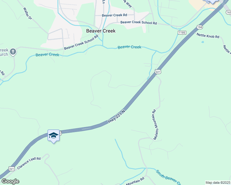map of restaurants, bars, coffee shops, grocery stores, and more near 901 Helen Blevins Road in West Jefferson