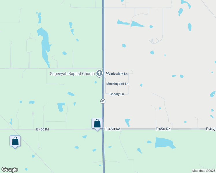 map of restaurants, bars, coffee shops, grocery stores, and more near 16681 N4141 Road in Claremore