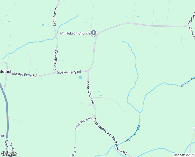 map of restaurants, bars, coffee shops, grocery stores, and more near 1005 Issac Clifton Road in Chapmansboro