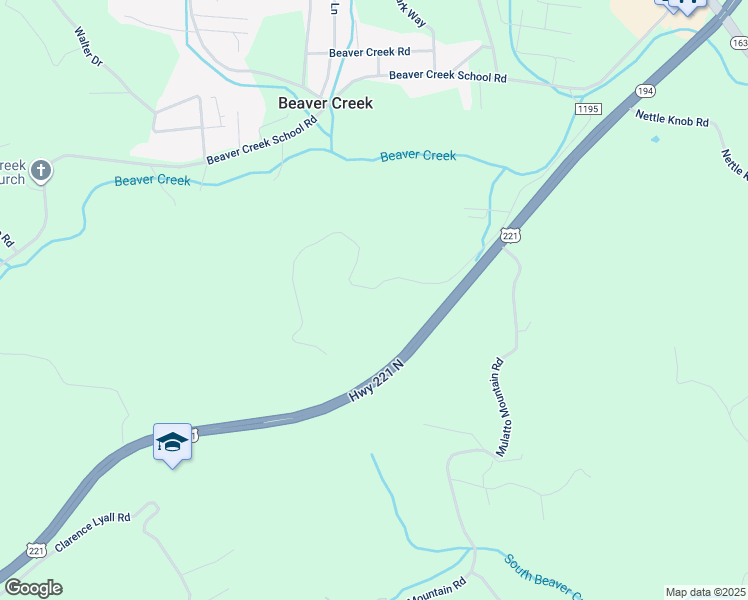 map of restaurants, bars, coffee shops, grocery stores, and more near 901 Helen Blevins Road in West Jefferson