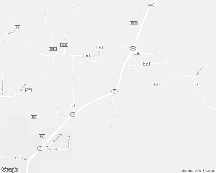 map of restaurants, bars, coffee shops, grocery stores, and more near 3022 Arkansas 201 in Mountain Home
