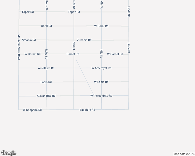map of restaurants, bars, coffee shops, grocery stores, and more near 1340 West Loop Road in Pahrump
